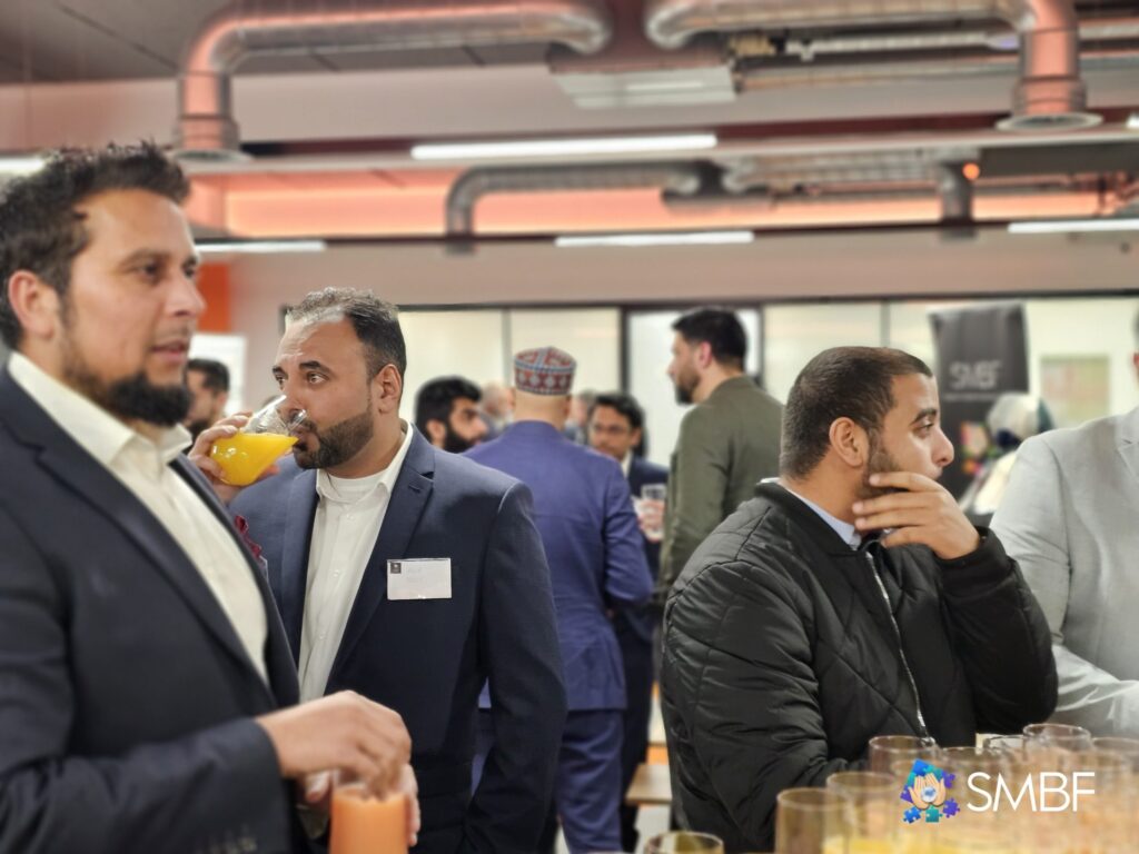 Members at a UK networking evening