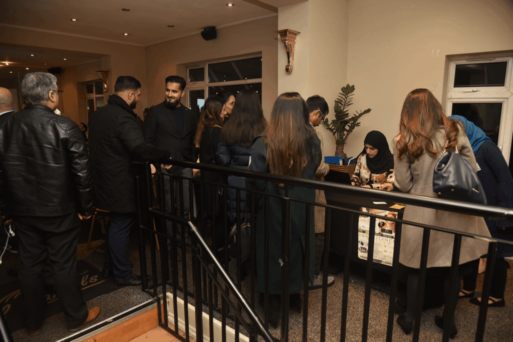 An evening reception